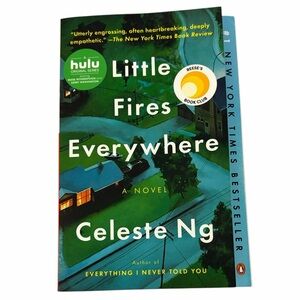 Little Fires Everywhere by Celeste Ng Paperback Novel Reese’s Book Club